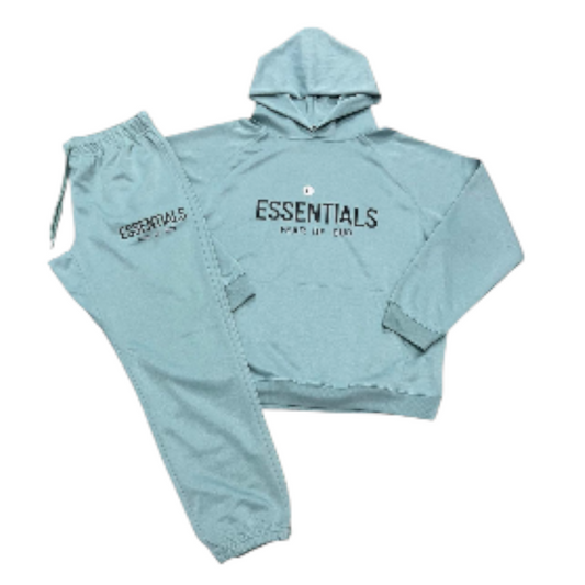 ESSENTIALS Sweat Suit - Mint Green