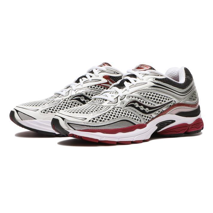 Saucony Pro Grid Omni 9 - Silver / Red