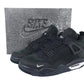 Jordan Retro #4 Bricks - Black/ White - Kids Size