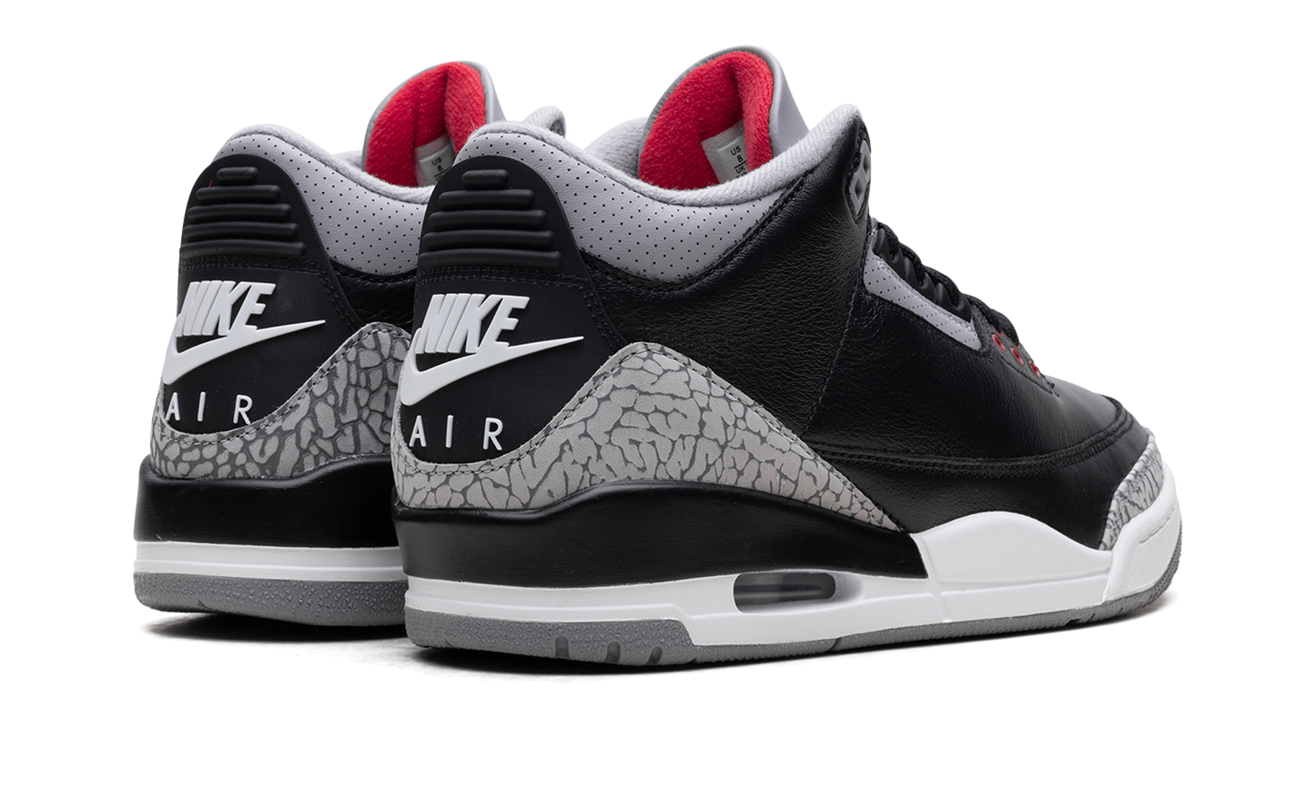 Jordan Retro #3  ''Black Cement''