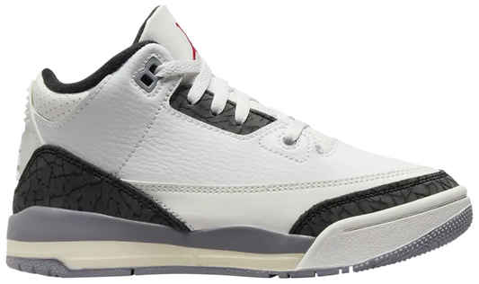 Jordan Retro #3-  Cement Grey " Preschool"