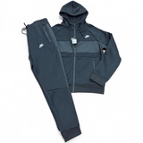 2026 Nike Paneled Design Track Suit - Black - Men Size