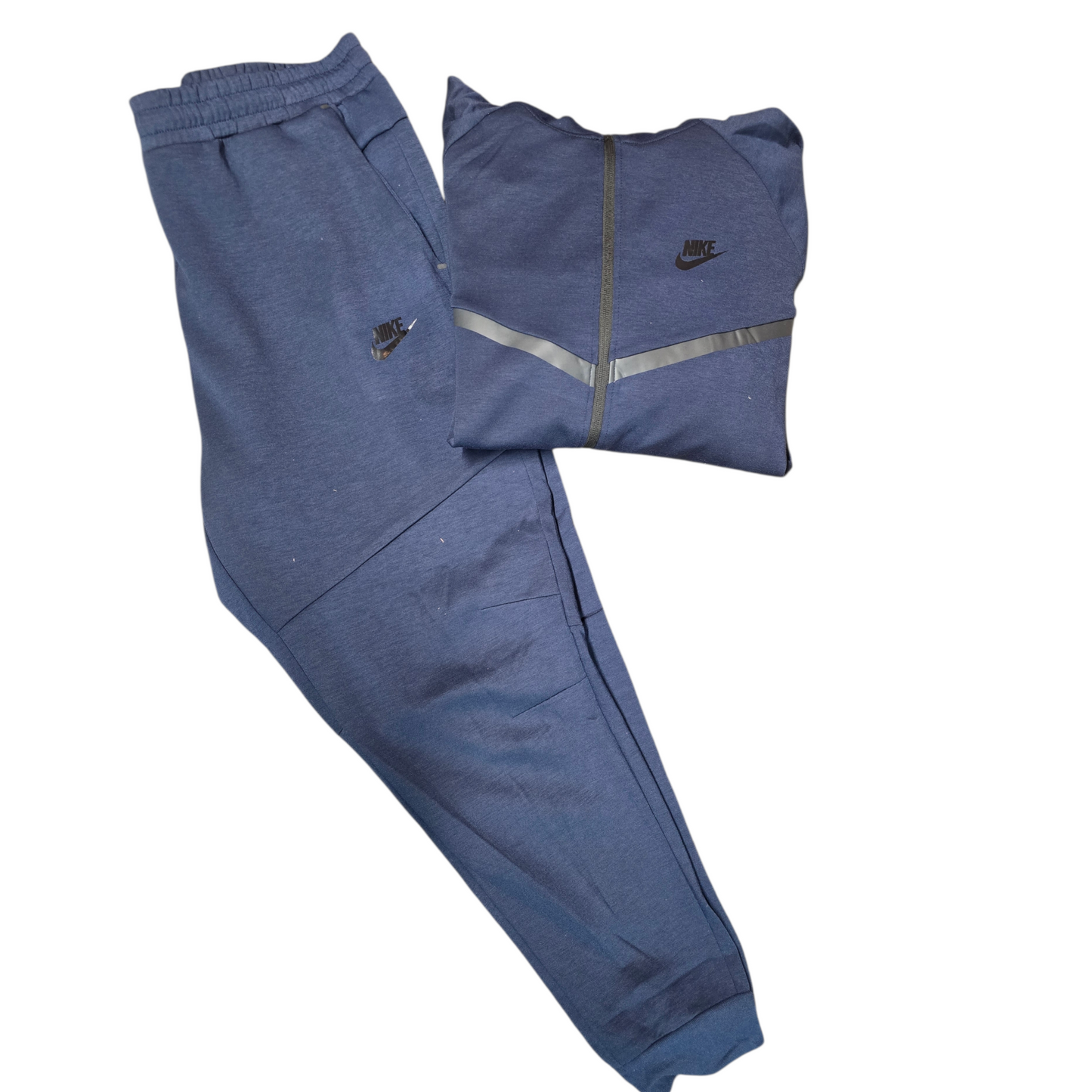 Nike Tech Fleece Hoody Set - Navy - Men Size