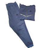 Nike Tech Fleece Hoody Set - Navy - Men Size