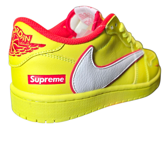 Jordan Retro #1  X Supreme X Travis Scott  - Kids