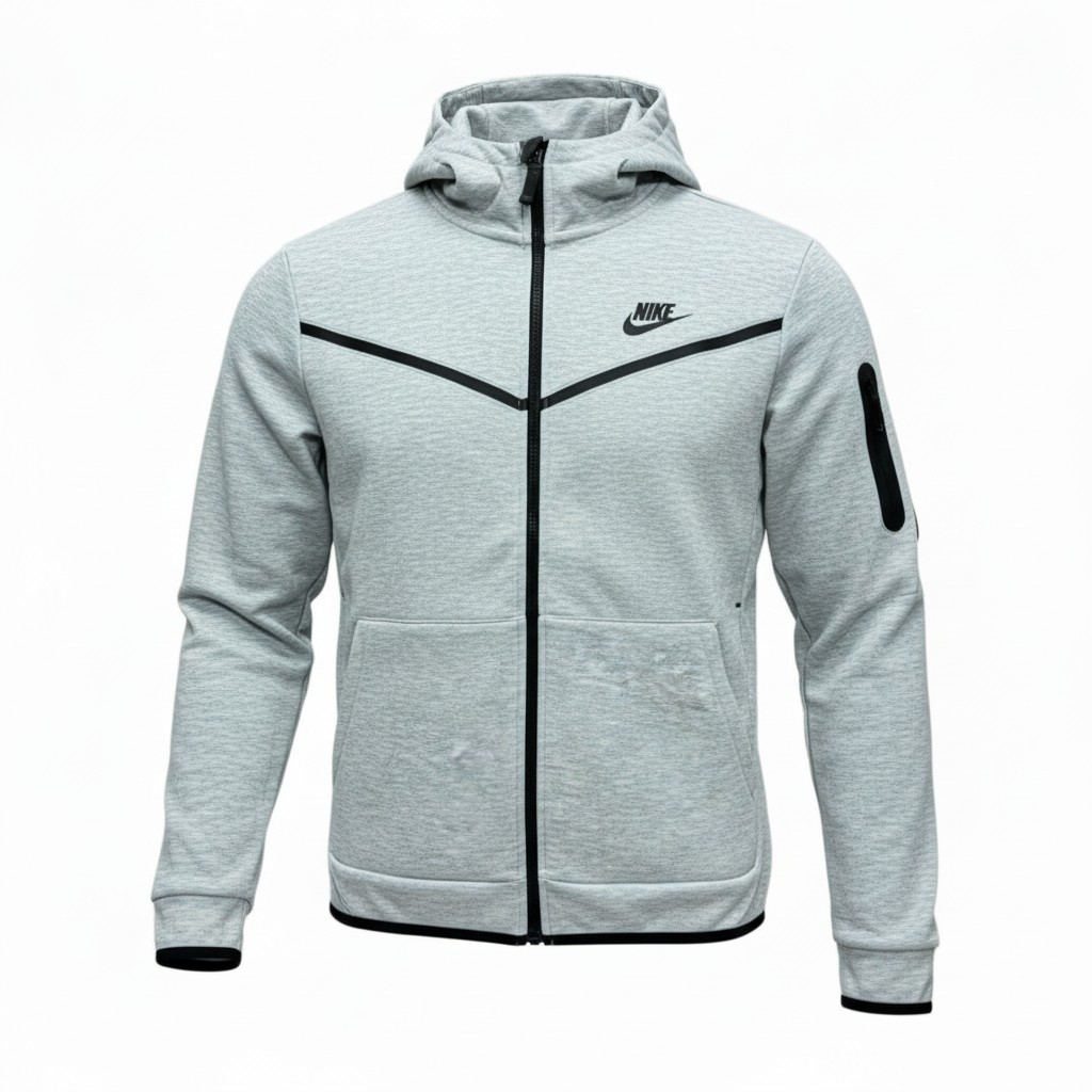 Nike Tech Fleece Hoody Set - Grey / Black