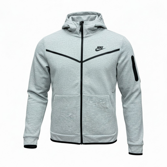 Nike Tech Fleece Hoody Set - Grey / Black