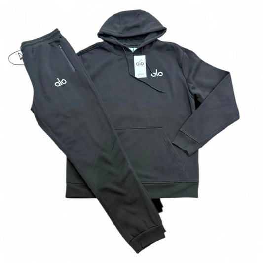 ALO Hoddie Set - Black