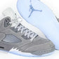 Air Jordan 5 Retro 'Wolf Grey' - Men Size