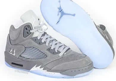 Air Jordan 5 Retro 'Wolf Grey' - Men Size