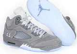 Air Jordan 5 Retro 'Wolf Grey' - Men Size